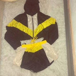 Pretty Little Thing windbreaker set